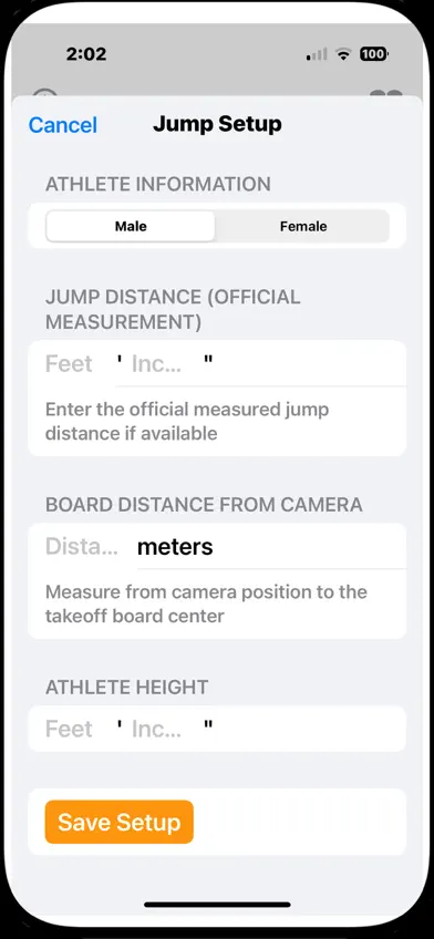 Long Jump Analyzer screenshot 3