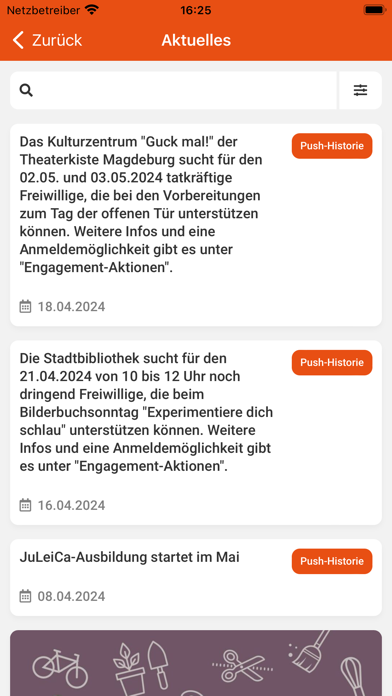 freiwillig in Magdeburg Screenshot