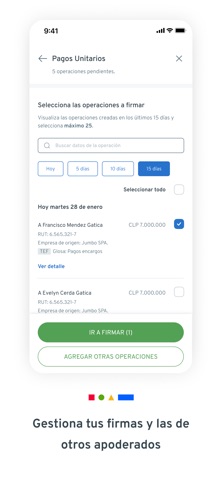 360 EasySign: Firma Apoderados iPhone screenshot
