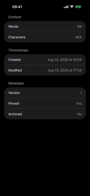 Weiming Note screenshot 4