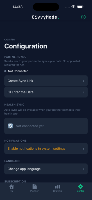 CivvyMode: Her Period Tracker Screenshot 5 of 5