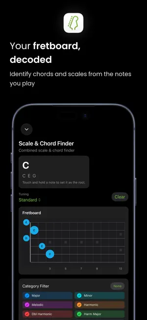 Modes Guitar screenshot 1