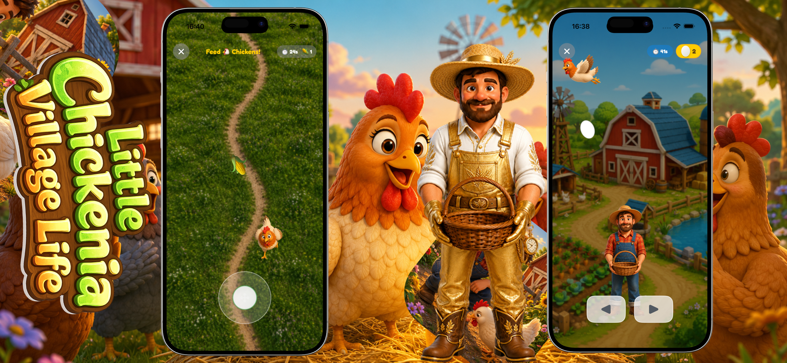 Little Chickenia Village Life screenshot 2
