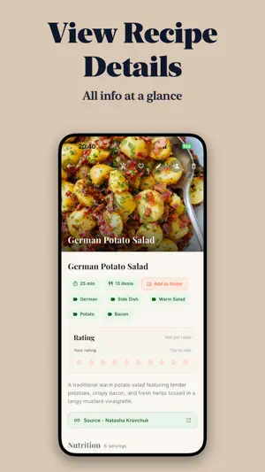 Recipe Book - DeReciper screenshot 3
