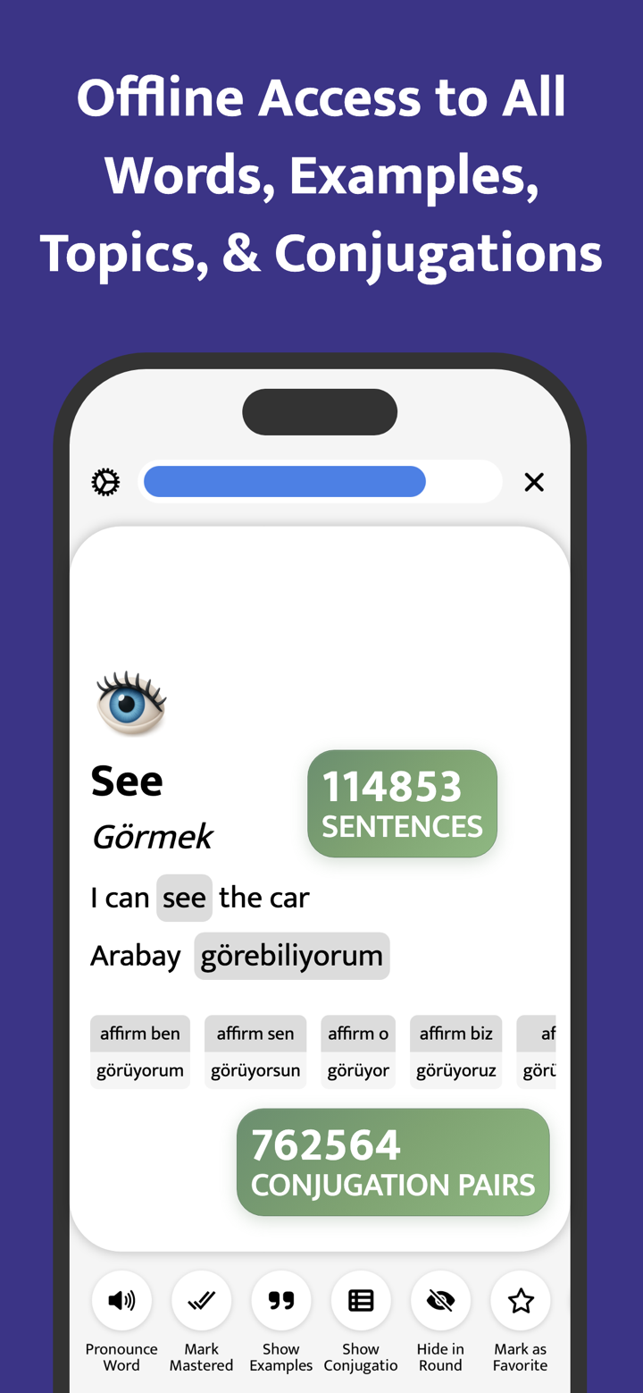 Most Common Turkish Words screenshot 3