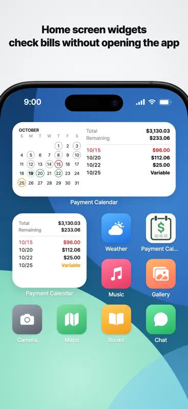 Payment Calendar screenshot 10 of 10