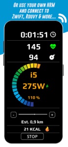 HR2VP Bike Training & Tracker screenshot #8 for iPhone