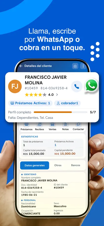 Screenshot 6 di 6 di Préstamos CLOUD