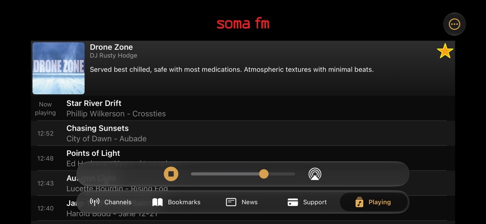 #4. SomaFM Radio Player (iOS) Με: SomaFM