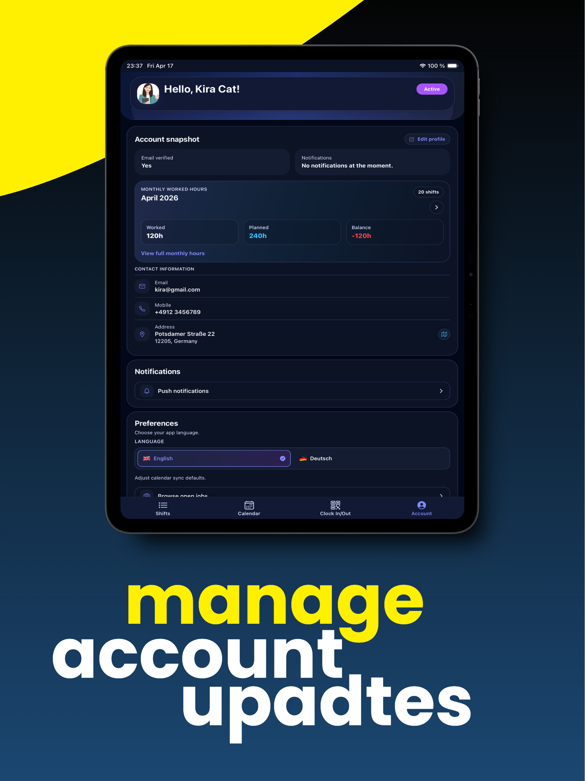 Shiftor Employee screenshot 10