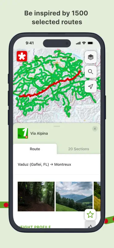 SchweizMobil screenshot 2 of 10