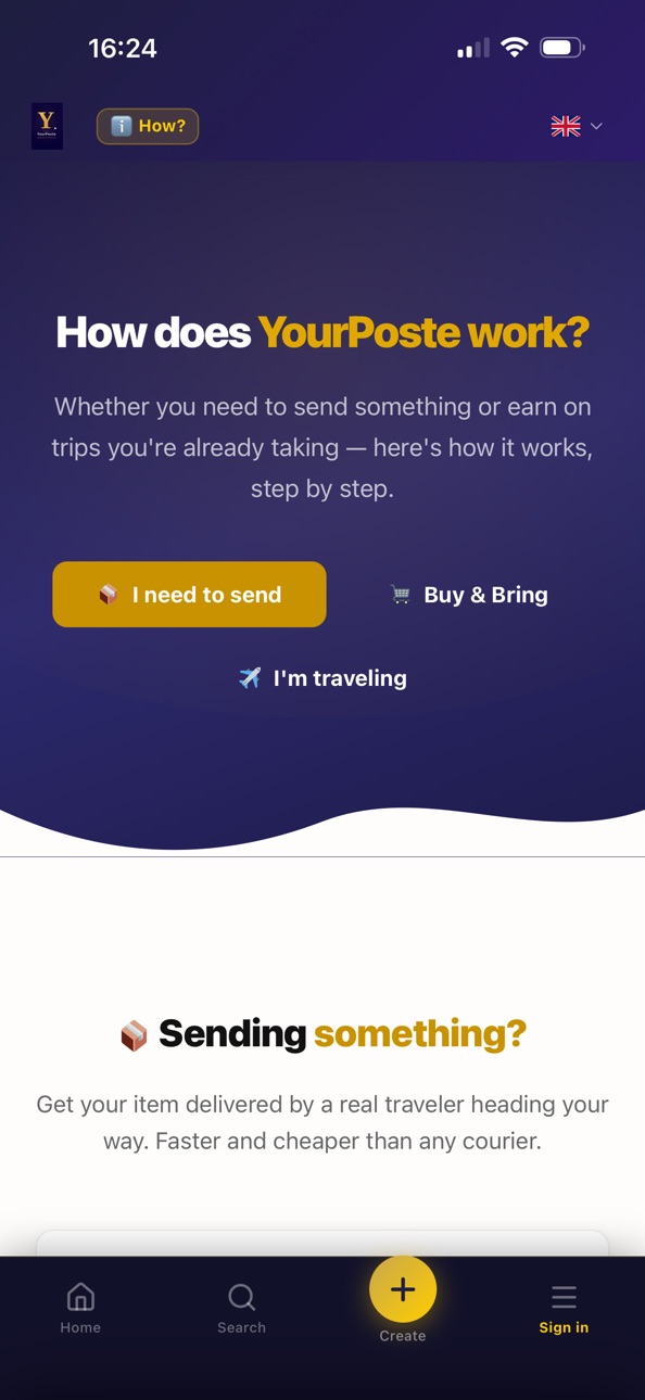 iPhone screenshot