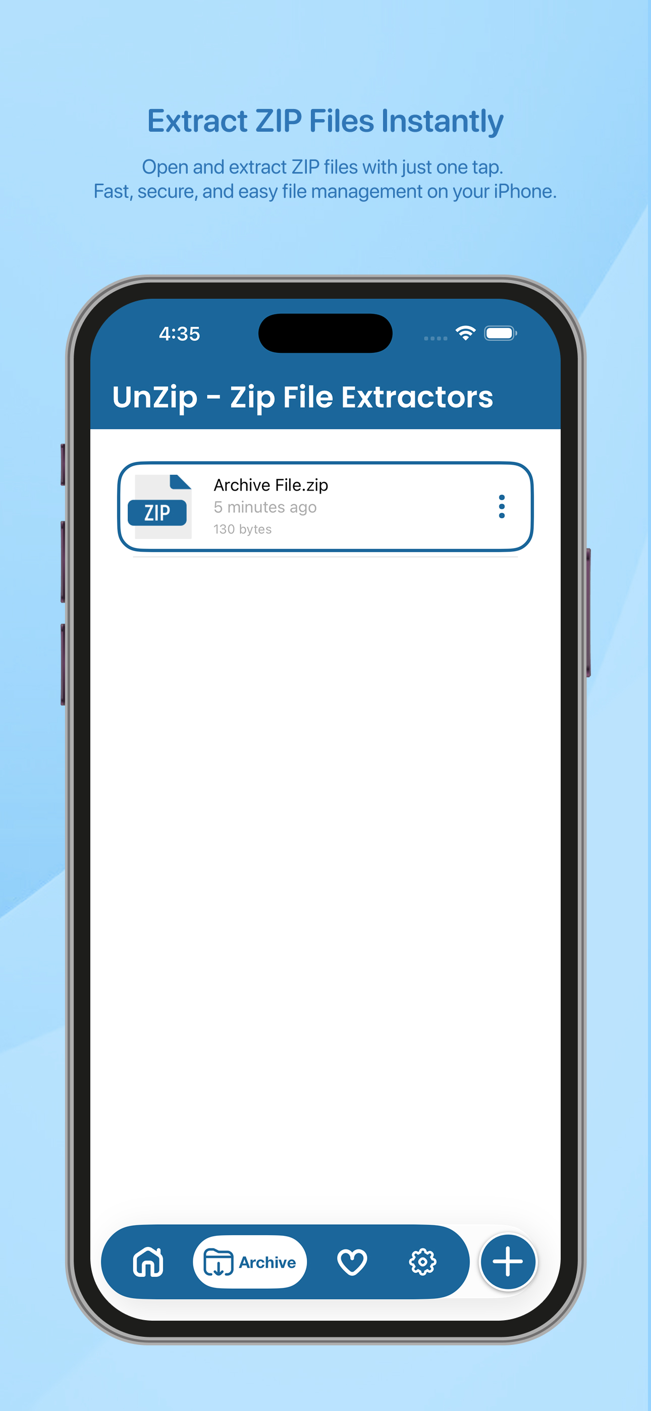 UnZip - Zip File Extractors screenshot 3