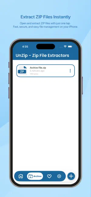 UnZip - Zip File Extractors screenshot 3