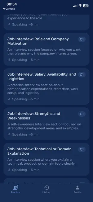 Vobu - AI language tutor screenshot 1