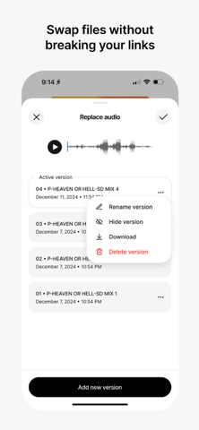 Postal: Your Music Organized screenshot