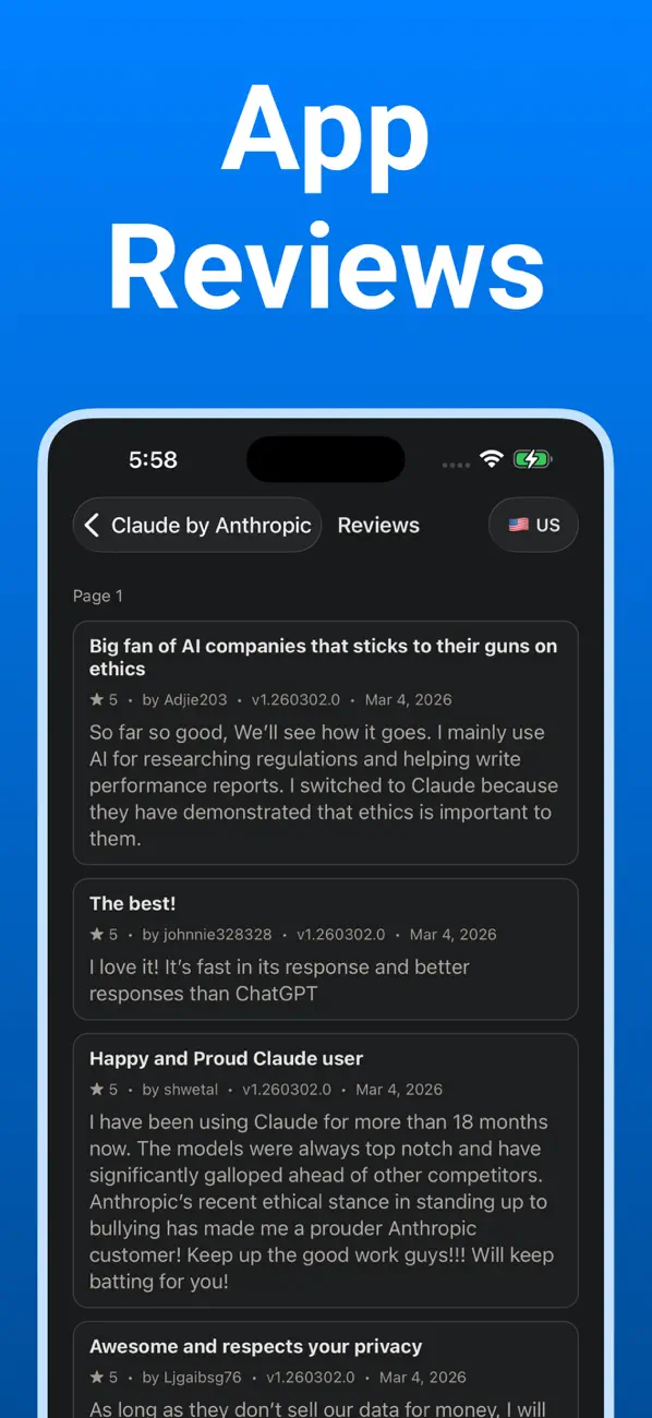 Screenshot #3 pour Storefronts — App Store Charts