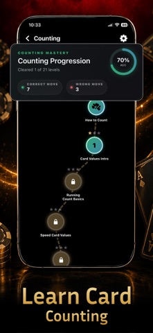 Blackjack Trainer & Strategy Screenshot 3 of 6