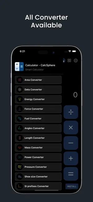 Calculator - CalcSphere screenshot 4