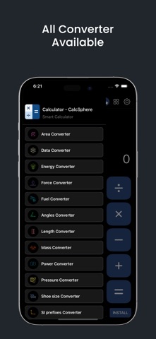 Calculator - CalcSphere screenshot