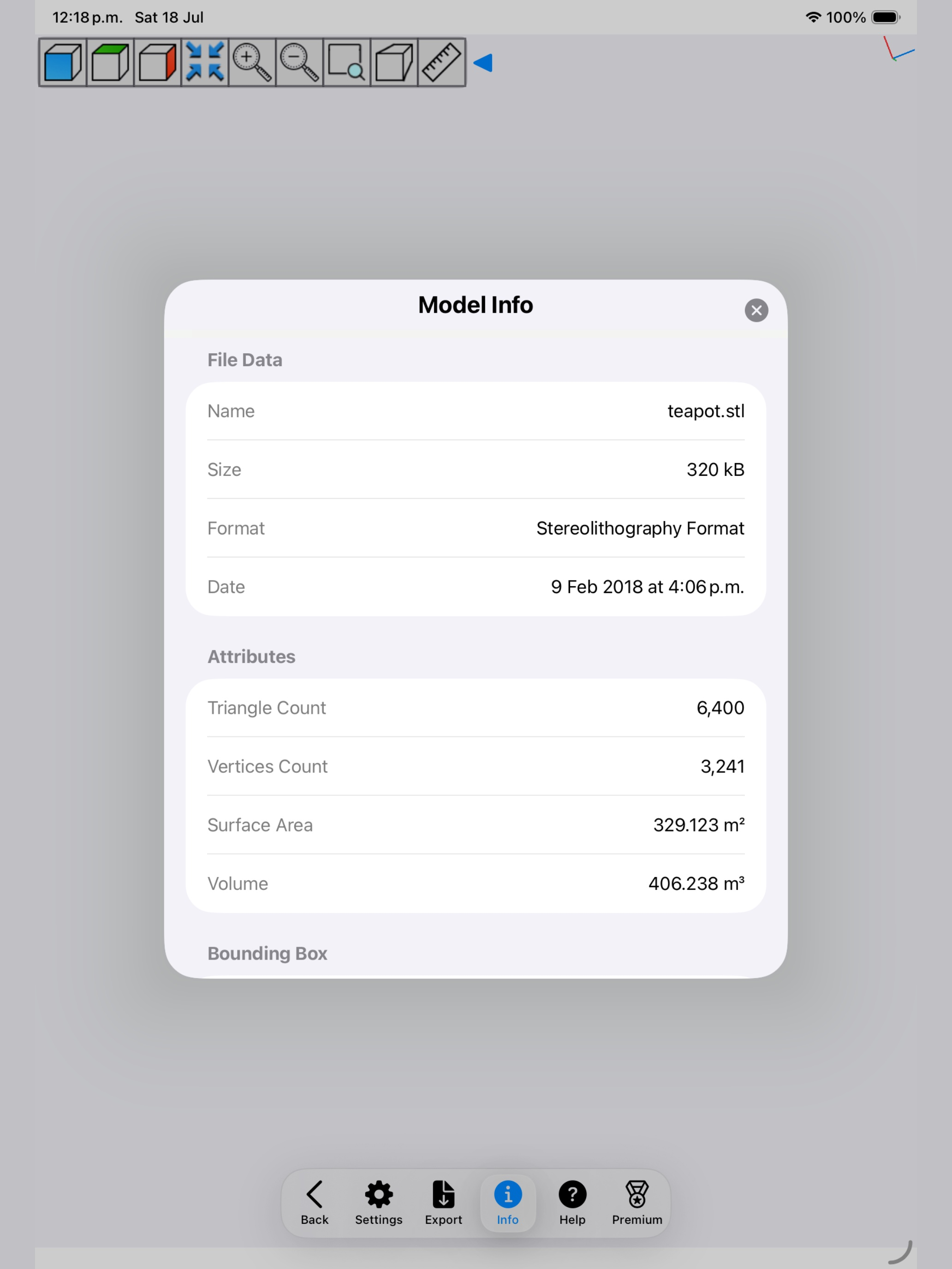 STL Simple Viewer screenshot 13