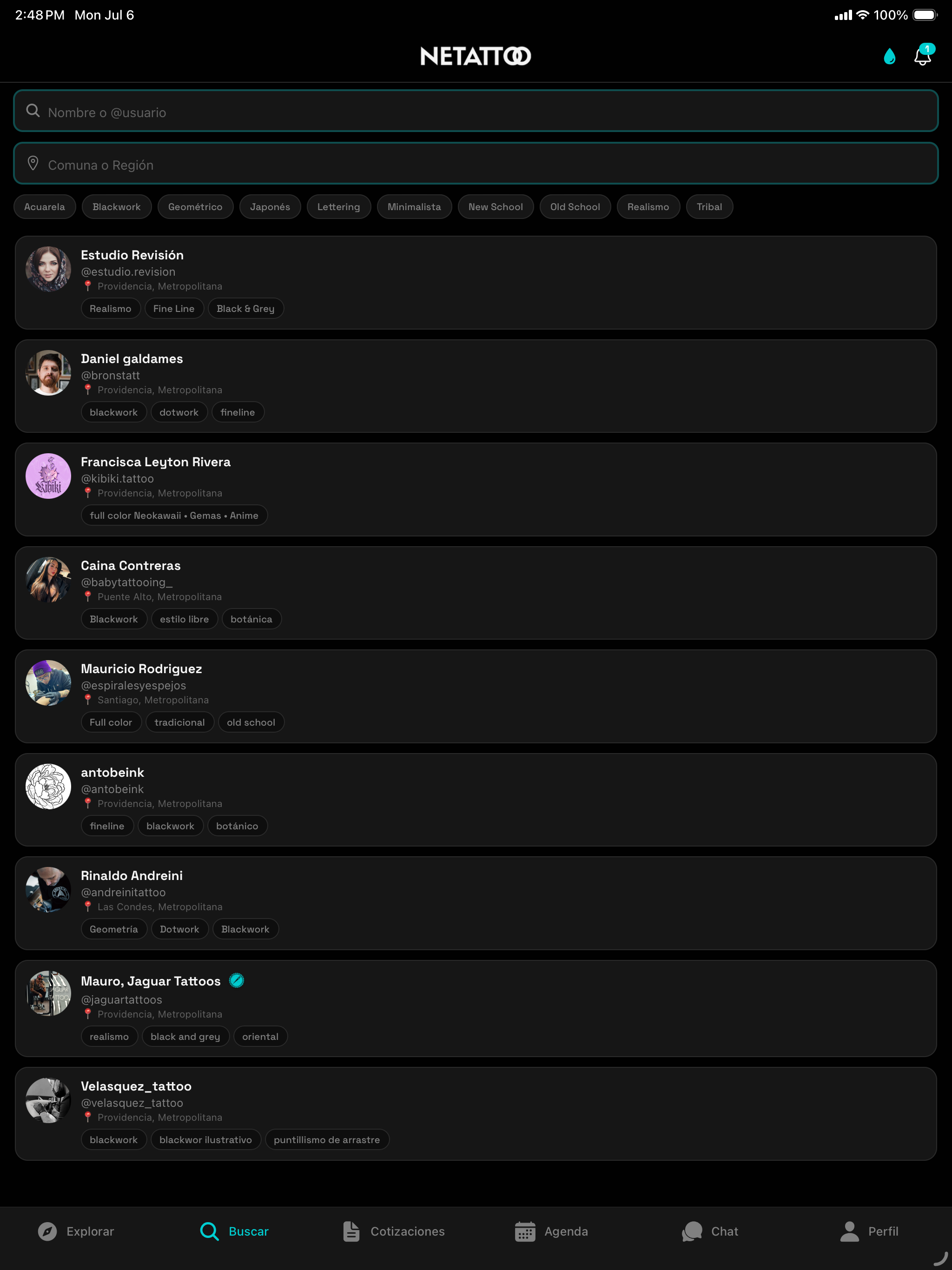 Netattoo screenshot 9