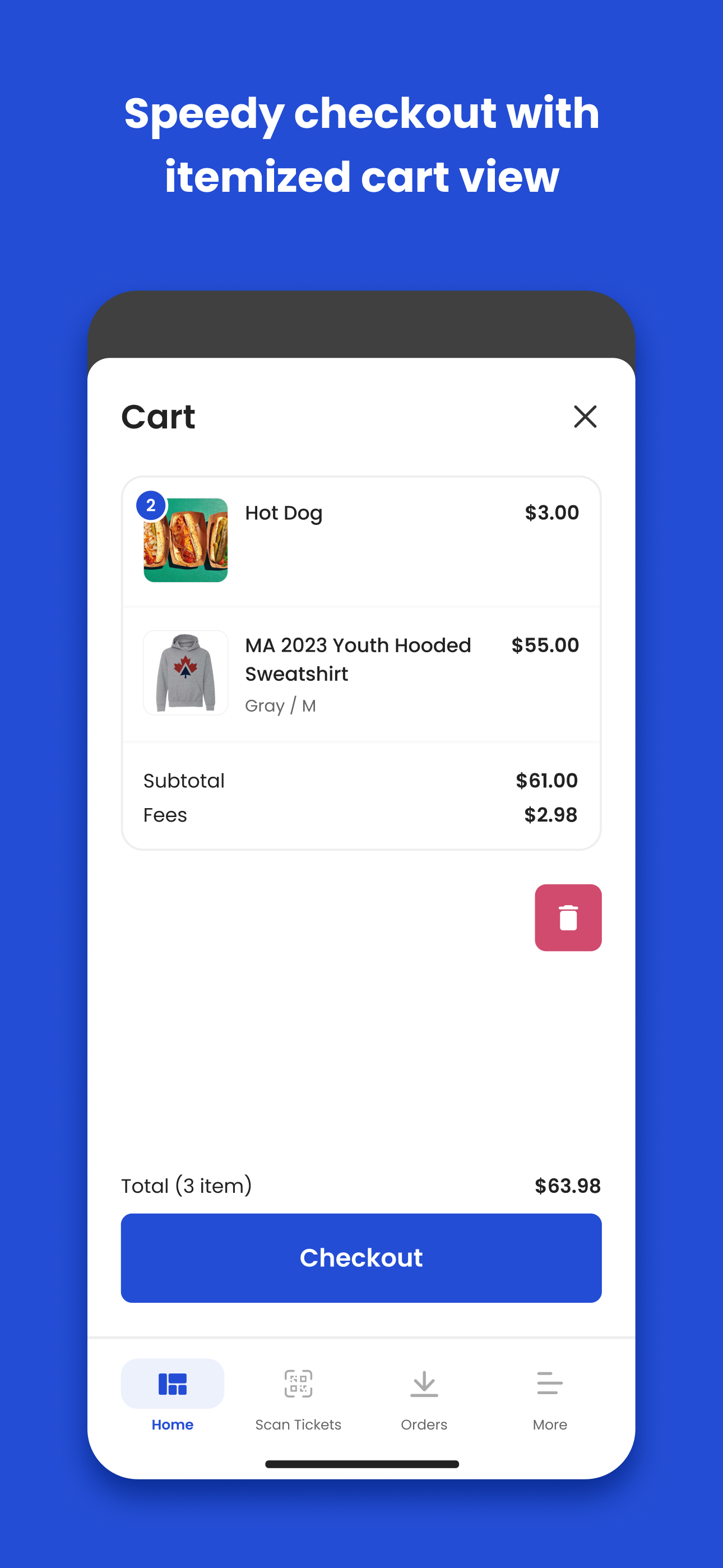 Givebacks Point of Sale
