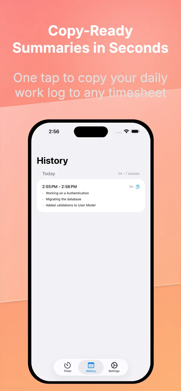 #1. WorkIntent - Time Tracker (iOS) 게시자: Jijo Bose