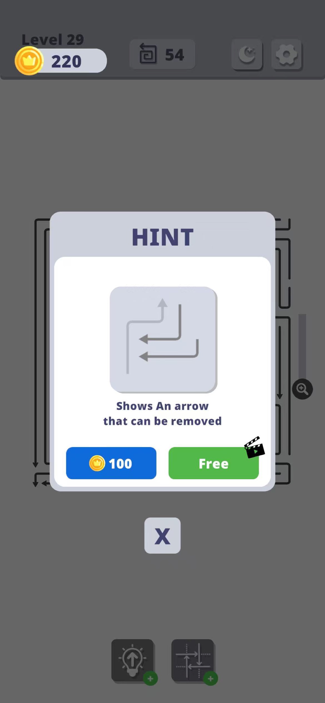 Screenshot 3 of Arrow Escape 600 Puzzles