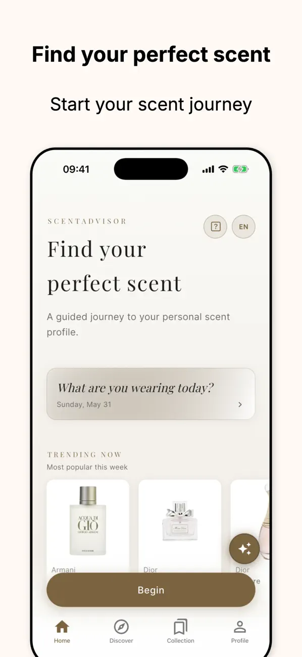 Screenshot #1 pour ScentAdvisor: Perfume Finder