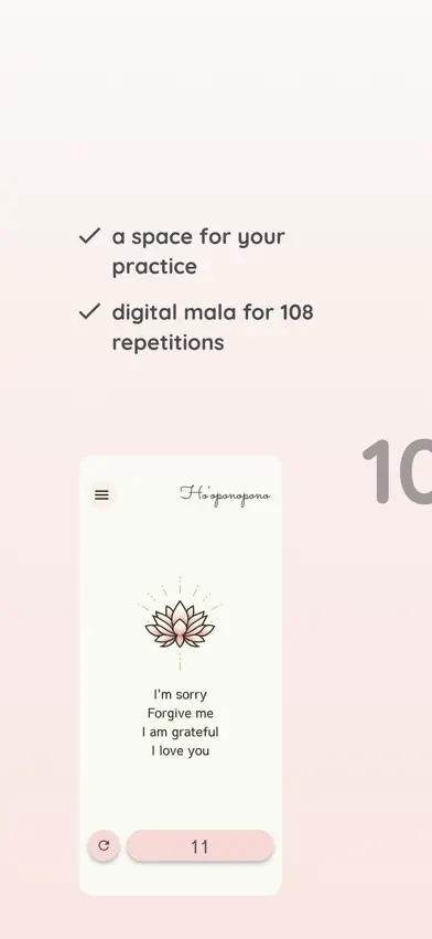 Ho'oponopono Mala screenshot 2