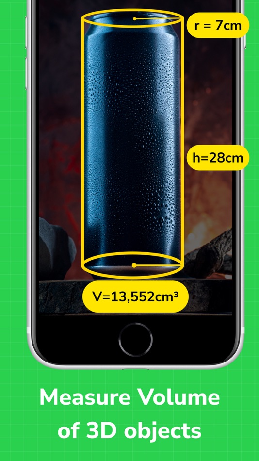 #3. AR Camera: Volume Calculator (iOS) Podle: Rajeev kumar