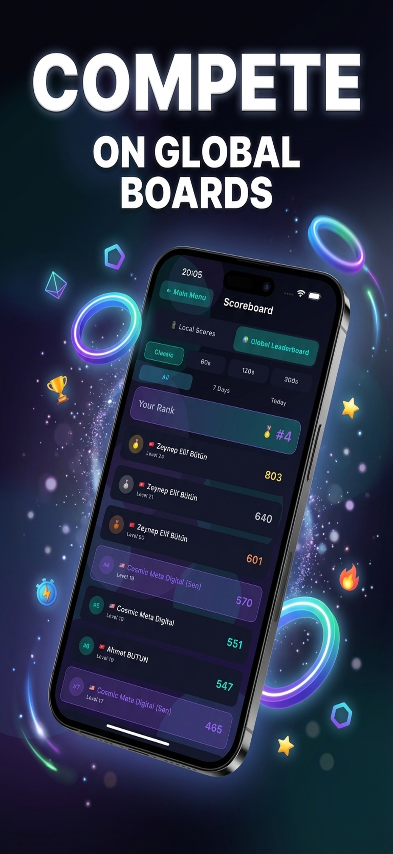 Glow Spin: Neon Reflex Game screenshot 6