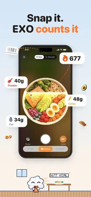 EXO AI: Calorie Counter screenshot 2