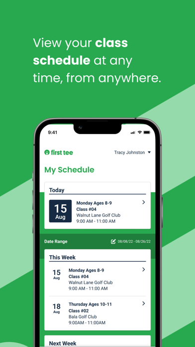 First Tee Coaches Screenshot