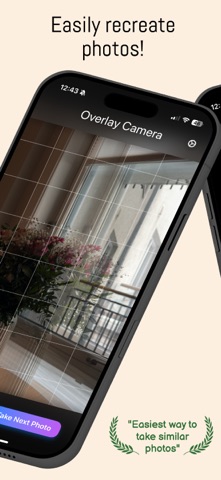 CameraOverlay - Compare photos Screenshot 2 of 3