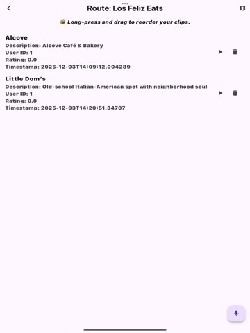 Thought GPS Creator iPad screenshot