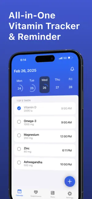Vitamin Tracker - Suppl screenshot 1