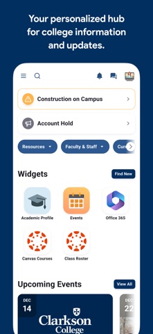 Clarkson College Nest screenshot