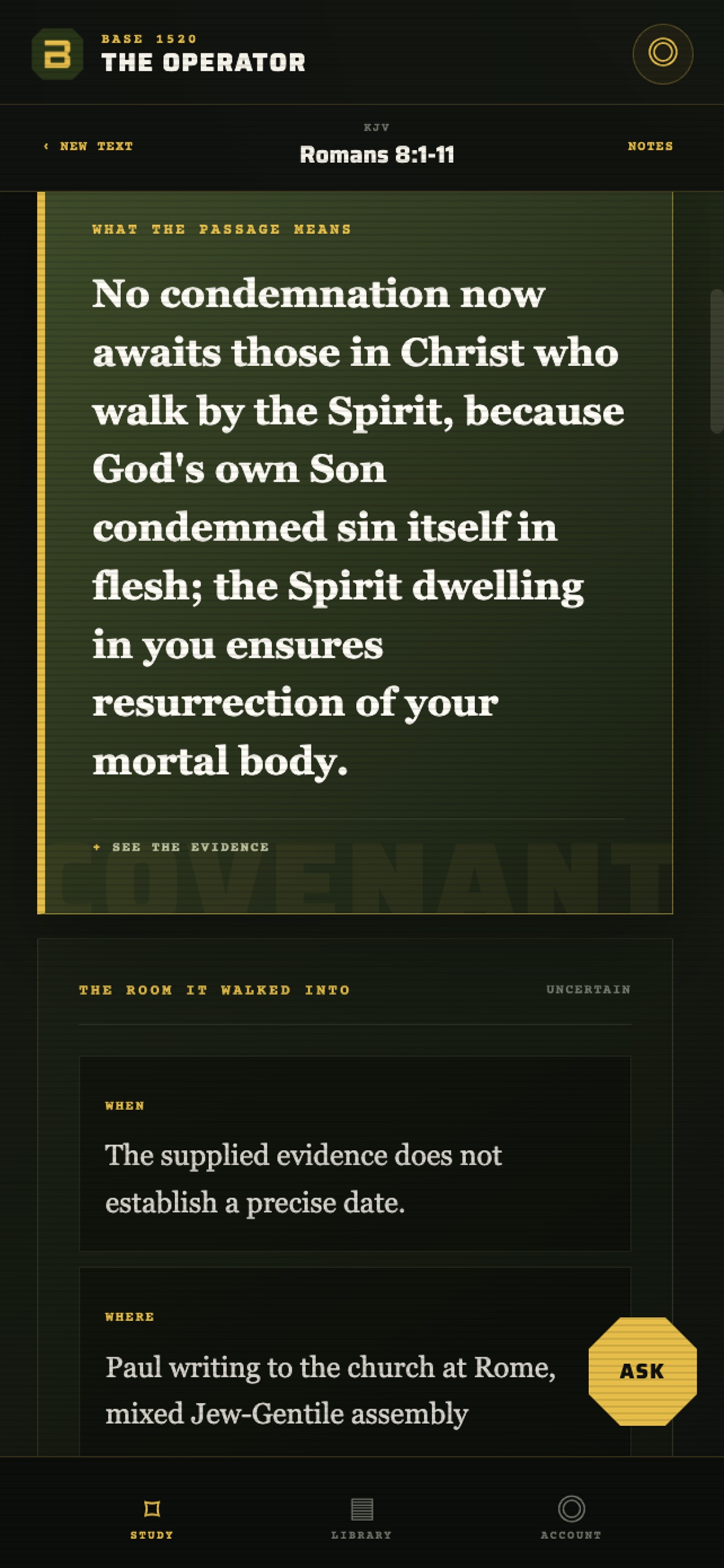 Screenshot 1 of The Operator by BASE1520