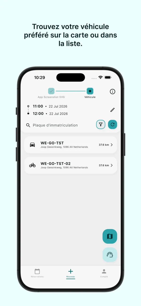 Screenshot #2 pour WeGo Carsharing