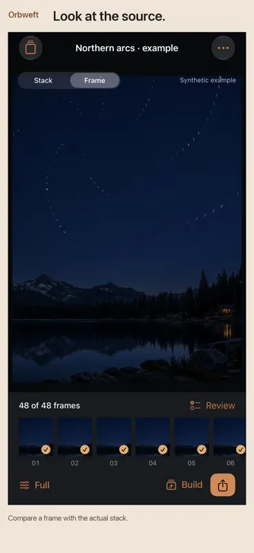 Orbweft Star Trails screenshot 5 of 5