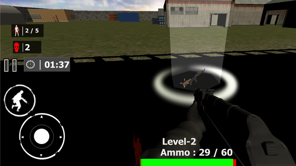 #2. Commando FPS Gun Shooting Game (iOS) 由: Jestin Korleski