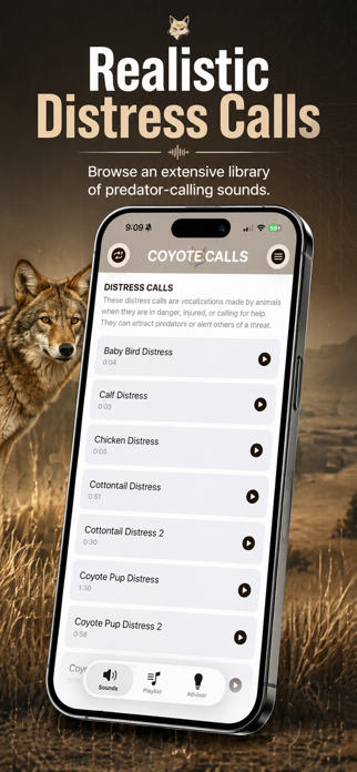 Coyote Calls & Advisor Screenshot 1 of 4