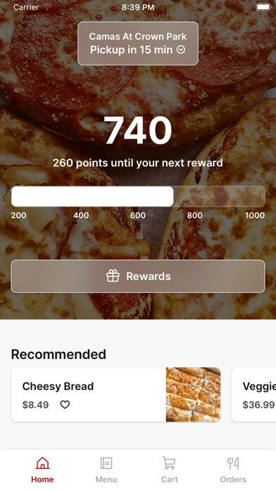 Detroit Pizza App iPhone screenshot 1 - Food & Drink app