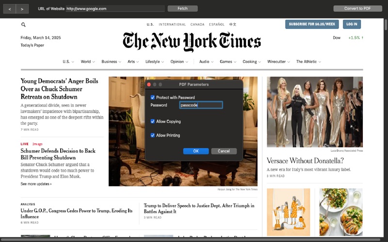 Screenshot #2 pour Save Web Pages as PDF