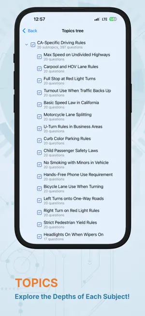 California DMV Practice Test screenshot 2