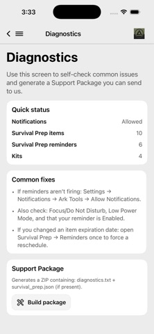 ARK – Emergency Tools Screenshot 8 of 9