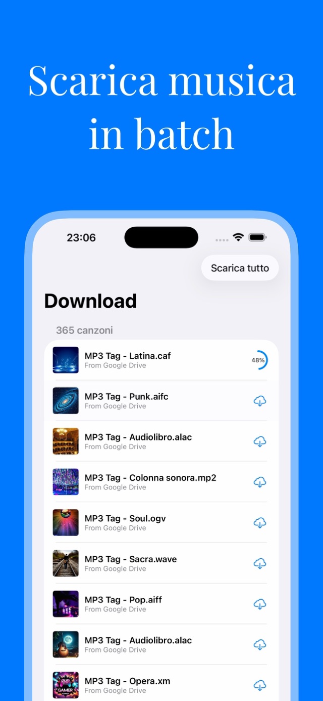 Schermata dell’app 9