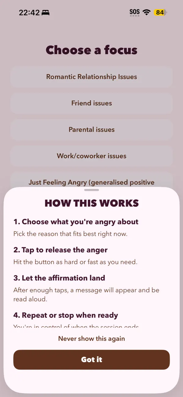 Screenshot #1 pour Angry Girl